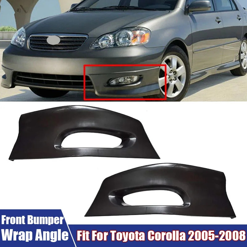 Car-Accessories-2Pcs-Auto-Front-Bumper-Lip-Lower-Spoiler-Diffuser-Cover ...