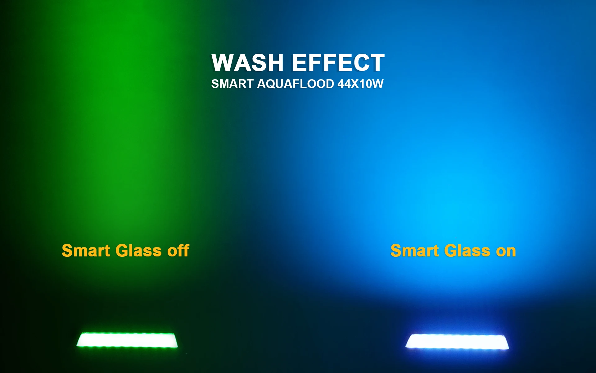 SHEHDS Wasserdichte LED 44x10W RGBW 4in1 Flutlichtanlage Außenbeleuchtung für DJ Disco Theater Nachtclub Helligkeit Stroboskop-Effekt – Detail 11