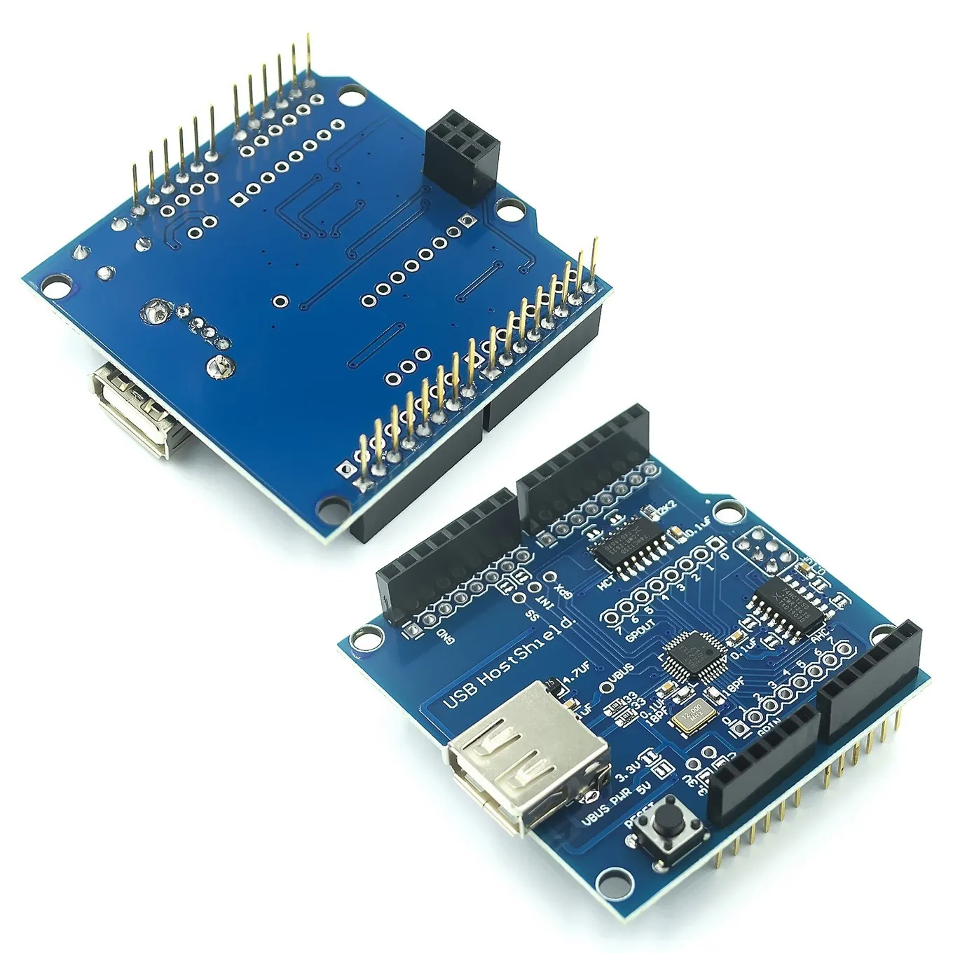 1pcs USB Host Shield 2,0 für Arduino Uno Mega Adk kompatibel für Android Adk DIY elektronische Modul platine – Detail 3