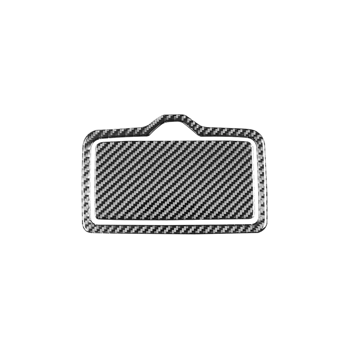 

Rear Water Cup Holder Panel Cover Trim Frame Sticker Decoration Carbon Fiber for Audi Q5 2018-2023 Interior Accessories