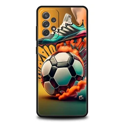 Football Sports Design Soft Shell Phone Case for Samsung A41 (A1)