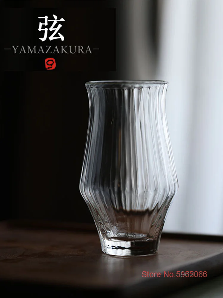 Whiskey Cup Music Japanese Style Wire Wine Glass Tulip Cognac Brandy Copita Nosing Sake Wineglass Chamvin Design Work YAMAZAKURA