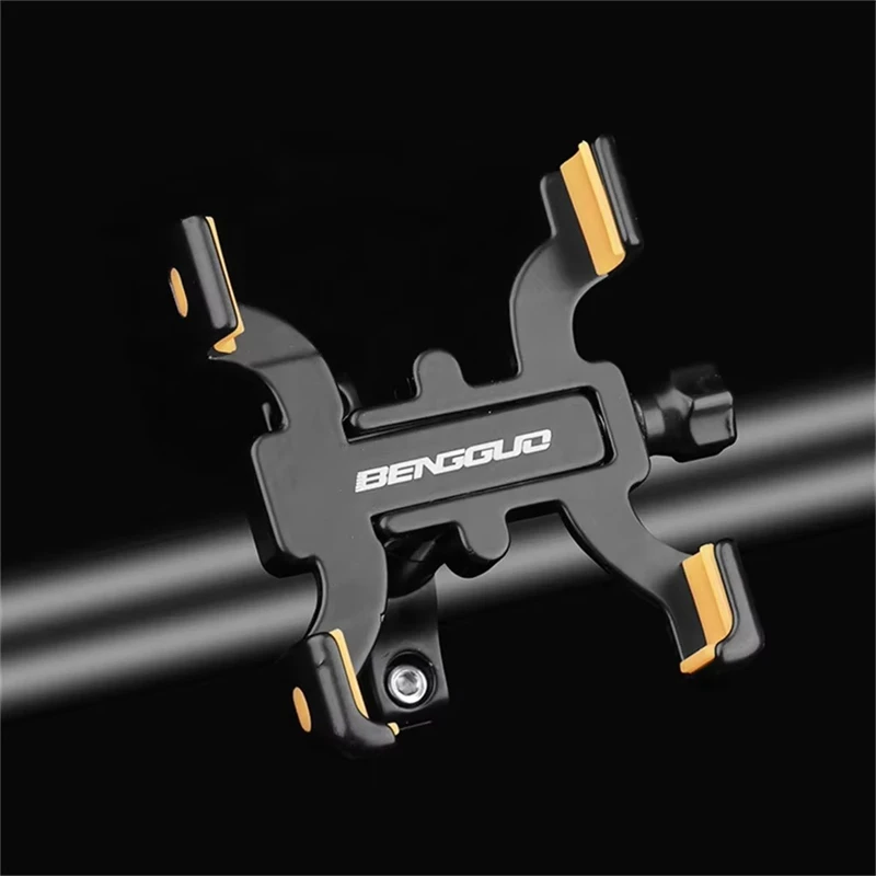 Aluminum 360° Rotating Adjustable Handlebar Phone Holder