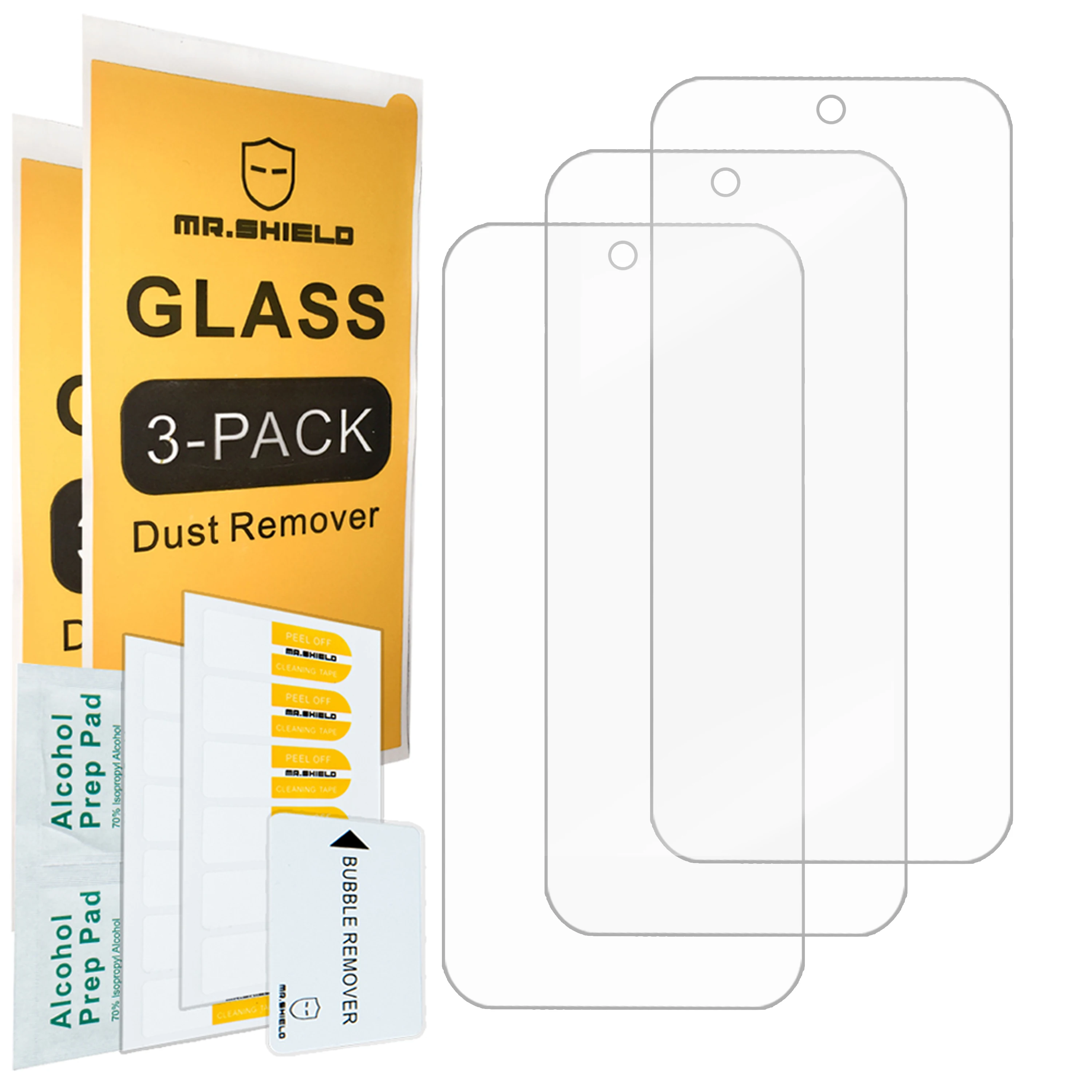 

Mr.Shield Screen Protector compatible Gulip Bsld [Tempered Glass] [3-PACK] [Japan Glass with 9H Hardness]