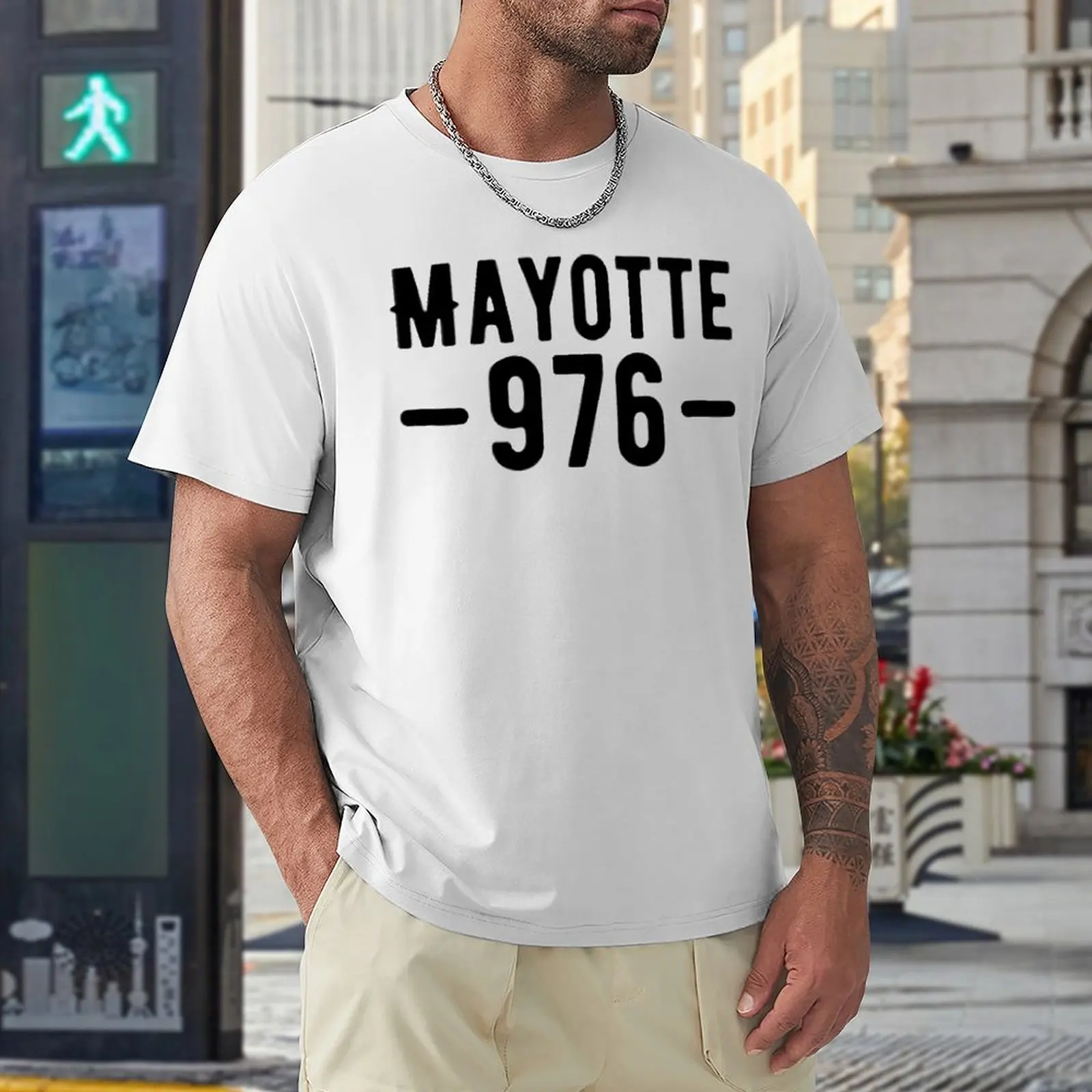 

Mayotte 976. T-shirt Mayotte Graphic Vintage Tees High Quality Fitness Eur Size