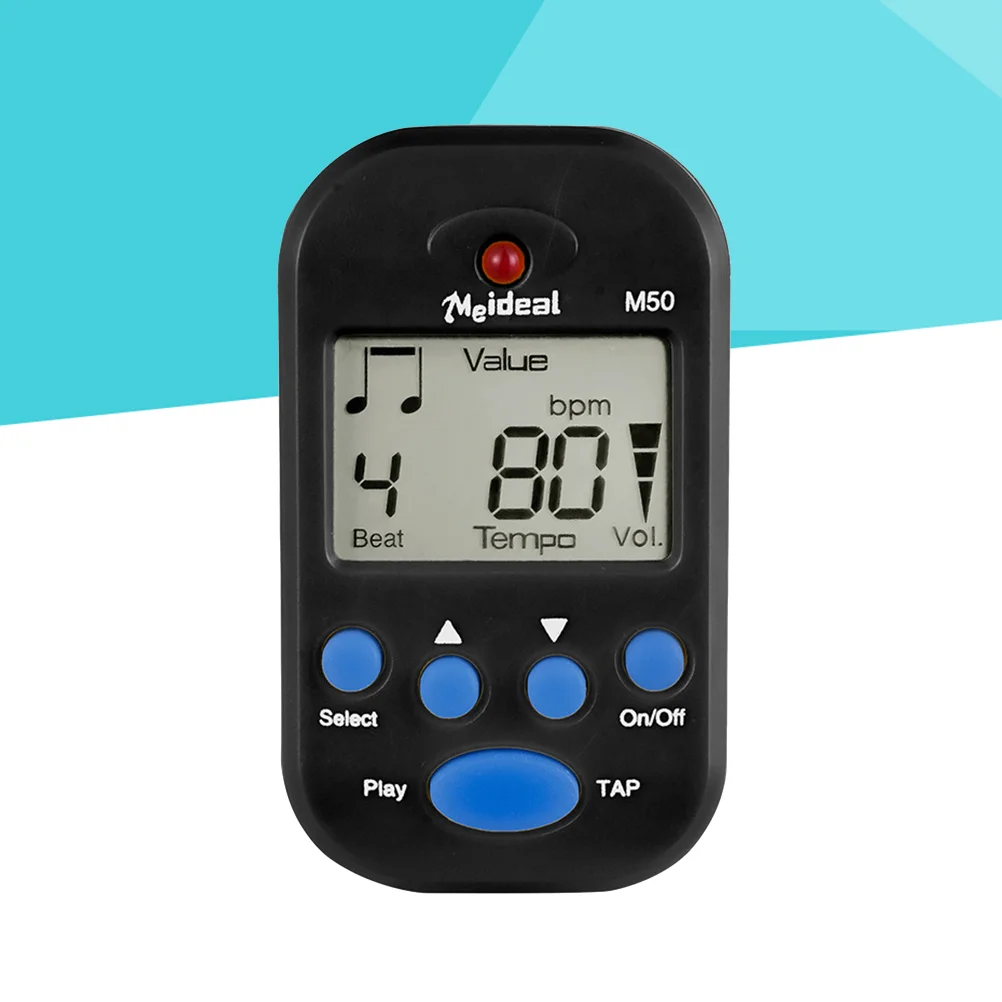 Top Quality LCD Digital Beat Tempo Universal Mini Metronome Mechanical Metronome High Accuracy with Clip