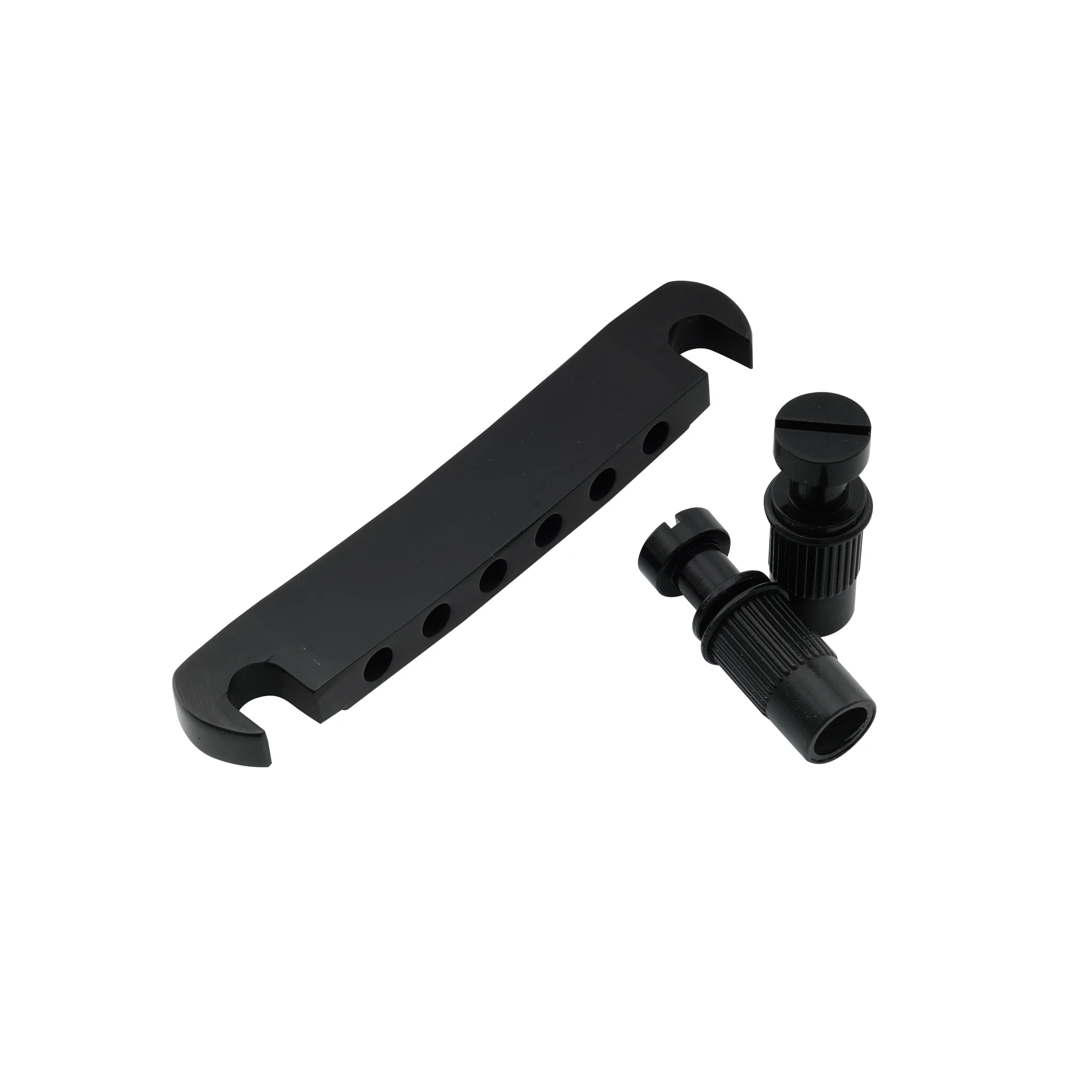 Musiclily Pro 52.5Mm Tune-O-Matic Stop Tailpiece Per Chitarra Elettrica Stile Epiphone Les Paul Sg A 6 Corde, Nero