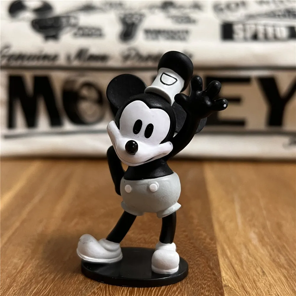 Disney 70th Vintage Mickey Maus Magier Action Figure Dekoration Figur  Spielzeug modell für kinder geschenke - AliExpress