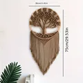 Macrame Wandhanger Levensboom - Wandhanger Wanddecoratie Interieurstyling Muurdecoratie Kinderkamer Babykamer Levensboom