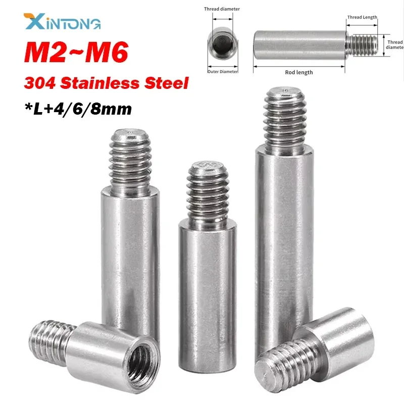 M3*9mm 6mm,50 stücke Sechskantmutter Abstand Schraube Messing