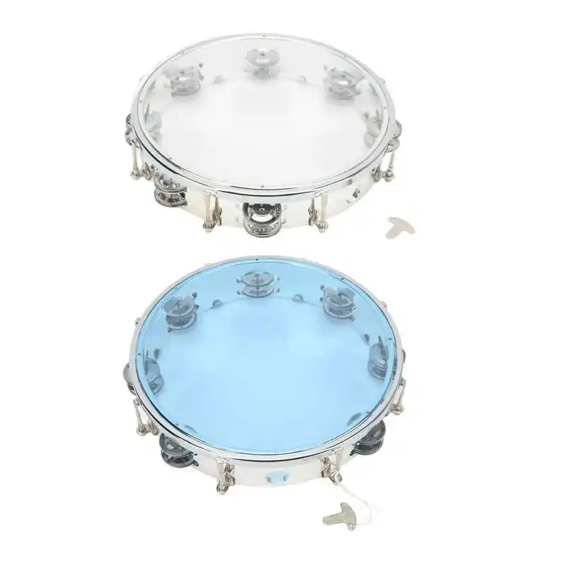 

Ручной перкуссионный Сейф 10 дюймов Регулируемый тон Металл ABS табурин для концерта