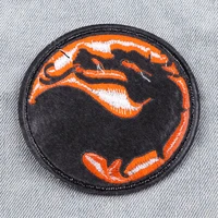 Street Games Cartoon Dragon Embroidered Iron-On Patch – DIY Decorative Patch Sticker for Jackets, Jeans, Bags & Clothing - Image 4
