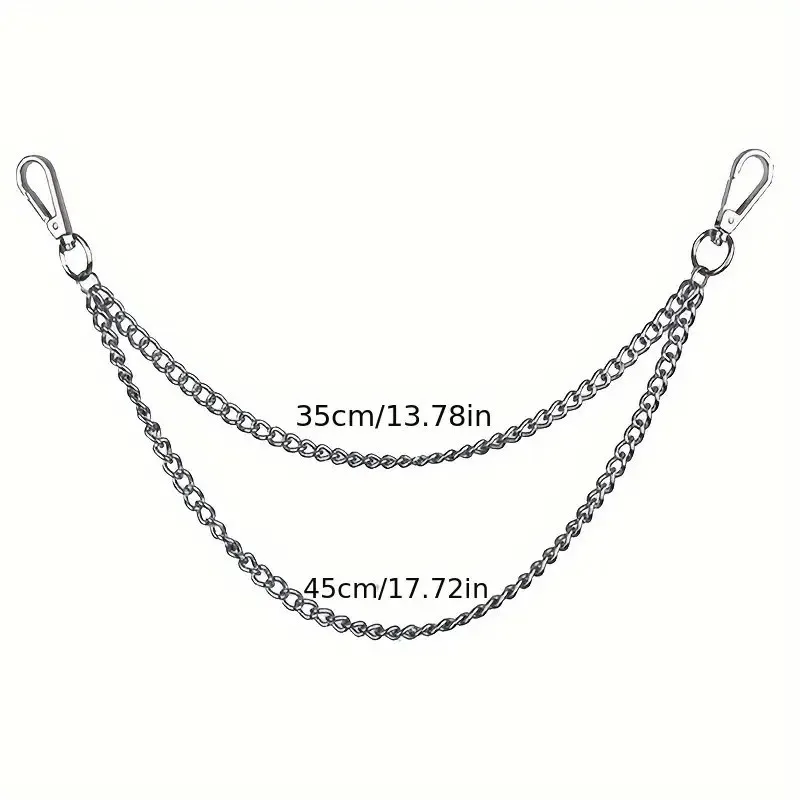 HDYEN Layered Pants Wallet Chain For Men Women Fashion Rhinestone Love Heart Pearl Pocket Jeans Pant Chain Jewelry P 162088893