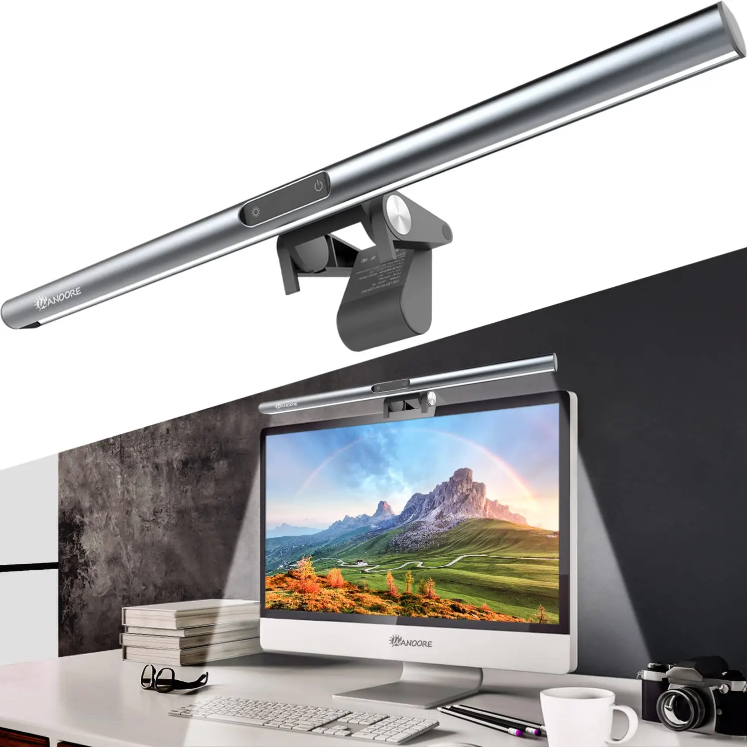 Lampe De Bureau Screenbar USB Pro Avec Variateur Pour Ordinateur Portable -  écran - Moniteur - Baseus