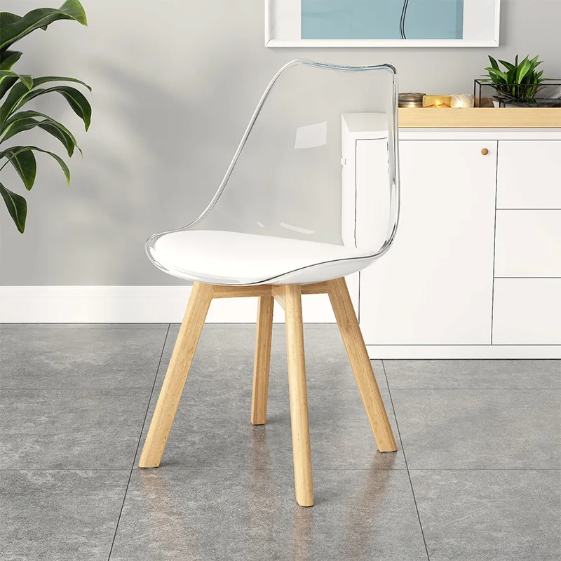 

Garden White Dining Chair Waterproof Dining Chairs Nordic Wedding Chairs Bar Minimalist Cadeira Kitchen Furniture A1