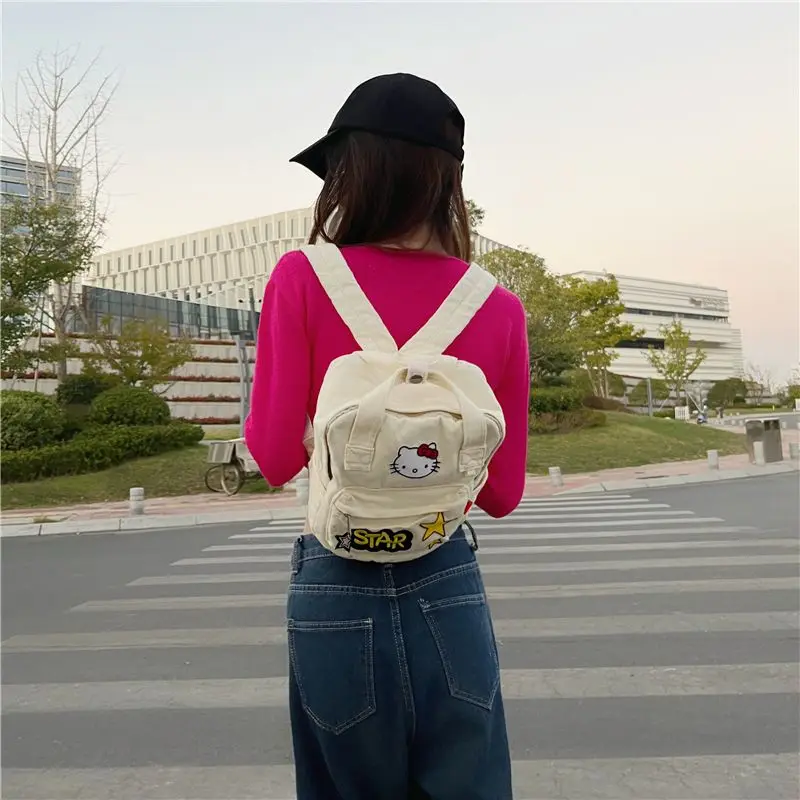

Sanrio Trendy Hot Girl Student Schoolbag Design Sense Niche Cute KTM Backpack Backpack Female