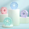 Hexagon Seal Stamper Art Craft Educational DIY Scrapbook Teacher Seal Stamp Kids Classroom Reward Signet School Prize 1