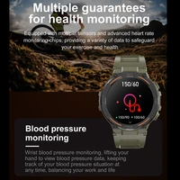 2026 New Military Outdoor Smart Watch GPS 1.52" Ultra HD Display Bluetooth Call Heart Rate IP69K Waterproof AI Smartwatch Men - Image 6