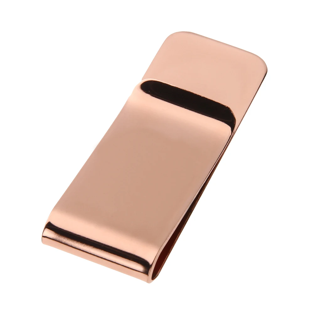 Stainless Steel Wallet Card Clips Creative Business Banknote Folder Portable Minimalist Multifunctional Slim for Men Women