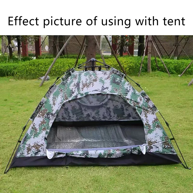 200x200 Waterproof Ground Mat Camping Double Sided Aluminium Foil Outdoor Hiking Beach Picnic Mats Sleeping Pad Blanket