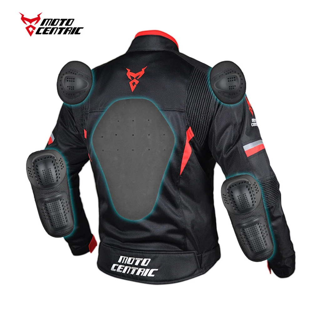 Motorcycle Jacket Protection Suit Men Summer Mesh Cycling Jersey Motocross Suit