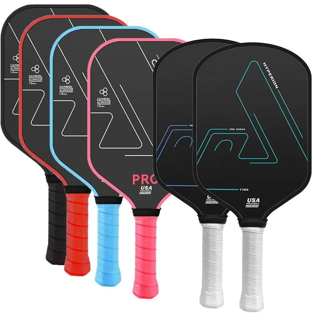 High Quality T700 Pickleball Paddles Carbon Fiber Frosted Surface Pickleball Rackets Non-slip Grip Pickle Ball Paddle