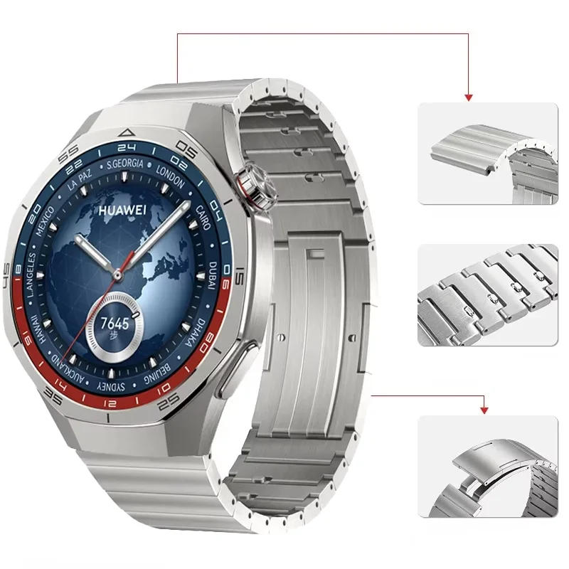 Titanium Luxury Quick Release Wristband Bracelet
