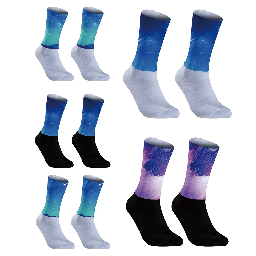 

2024 New Summer Men Women's Socks Basketball Sport Socks Bicycle MTB Socks