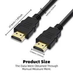 Premium Gold Plated HDMI Cable - Ultra HD 4K & 3D Support, Multiple Length Options - 10M (Hdmi 4K)