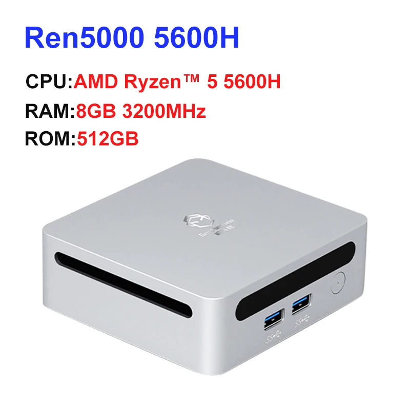 ミニPC MiNi PC ZBAMD Ryzen 5 5600H 16G+512GB Amazon.co.jp: MINISFORUM、AMD Ryzen™ 5 5600H搭載高性能ミニPC
