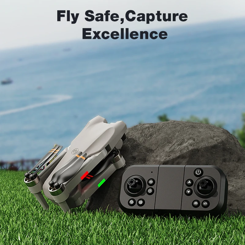 Drone L107 Pro 6K avec Moteur Sans Balais et Caméra Réglable
