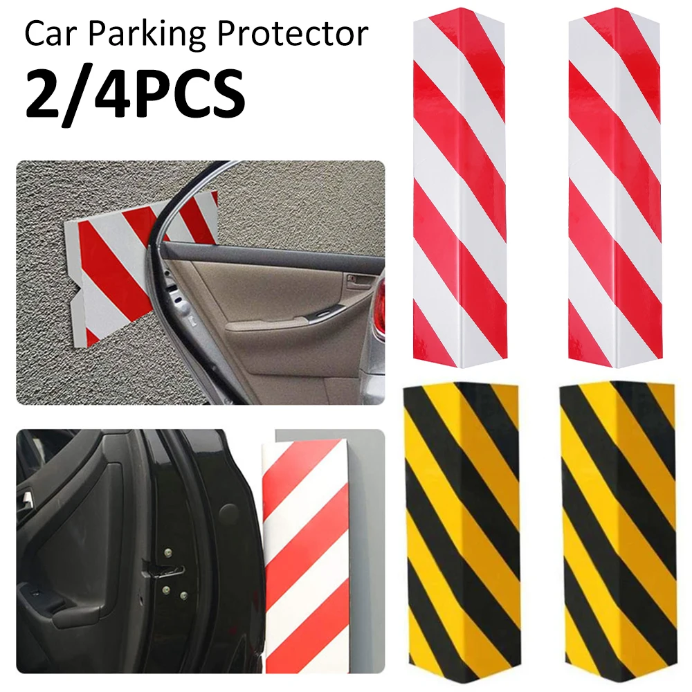  Lot de 6 protections murales autocollantes pour portière de  voiture - 3 cm - Extra épais - Protection de bord de porte pour votre  voiture, garage et parking