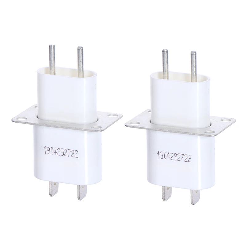2pcs Electronic Microwave Oven Magnetron w/ Through-core Capacitor Pin Sockets Converter Home Microwave Magnetron Sockets Pins,microwave oven spare parts