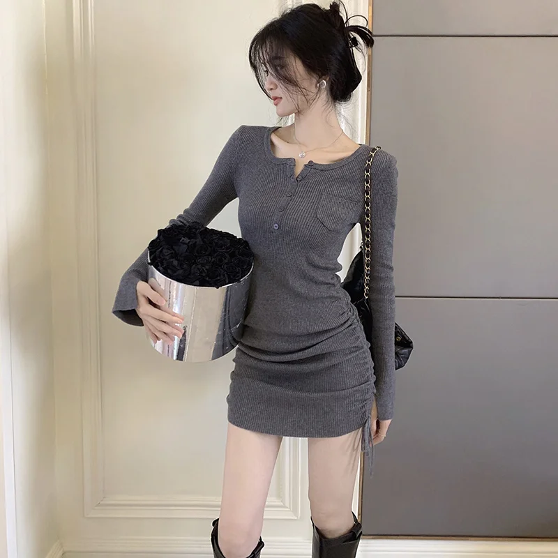 

Одежда, серые женские платья, экстремальные мини синие вязаные крючком облегающие красные вязаные короткие сексуальные смелые женские платья, элегантное винтажное женское платье