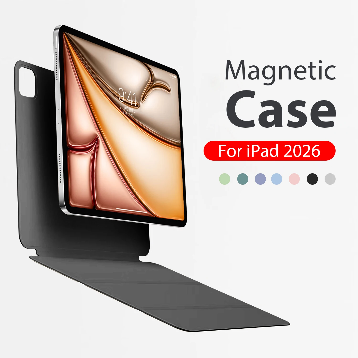 Magnetic Case For iPad Air 11 M2 M3 M4 2026 11th A16 Pro 13 M5 M4 12.9 Funda 10 10th Generation Mini 7 6 Air Cover