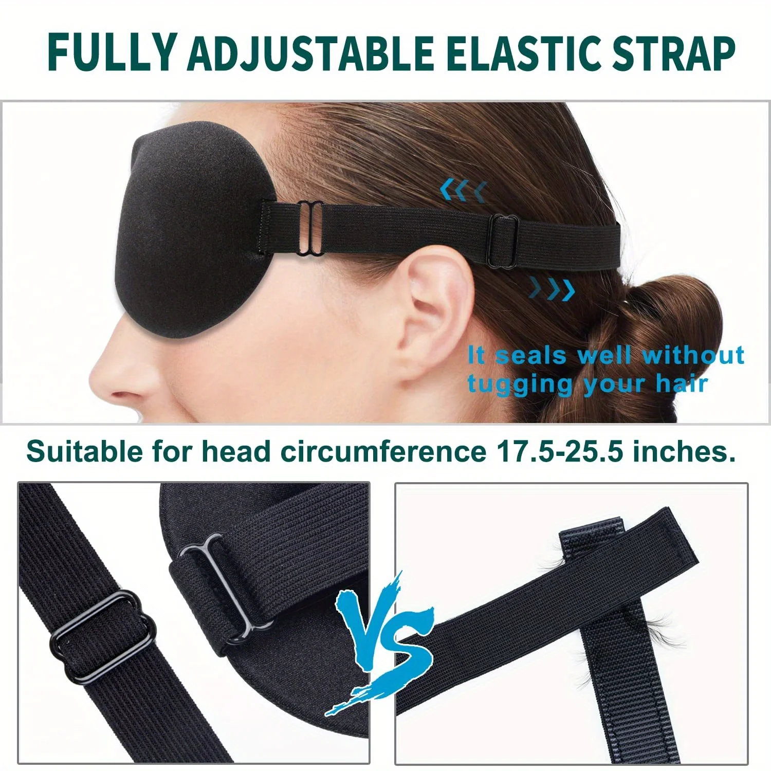 Adjustable 3D Sleep Eye Mask