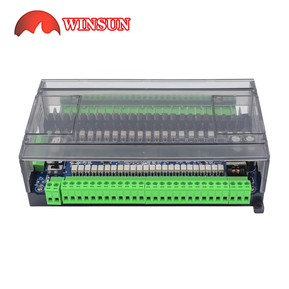 FX3U-48MT RS485 Modbus RTU Compatiable FX1N 2N 24 Input 24