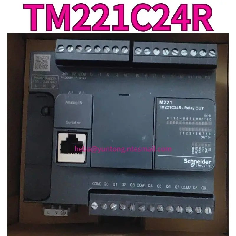 

New PLC controller TM221C24R