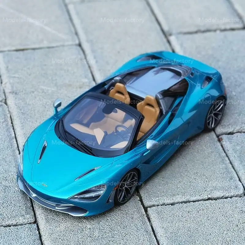 

Коллекционная модель автомобиля GT Spirit 1/18 для McLAREN 720S, модель паука из смолы с уплотнением, ограниченная версия подарков, демонстрация коллекционных украшений