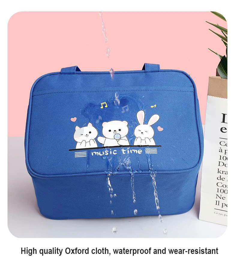 Space Astronaut Lunch Bag Large Soft Insulated Lunch Box for Kids Boys Girls Reusable Portable Waterproof Durable Lunchbox