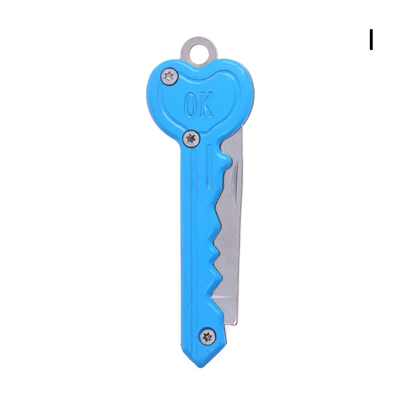 Nite Ize DoohicKey Key Chain Hook Knife - Blue