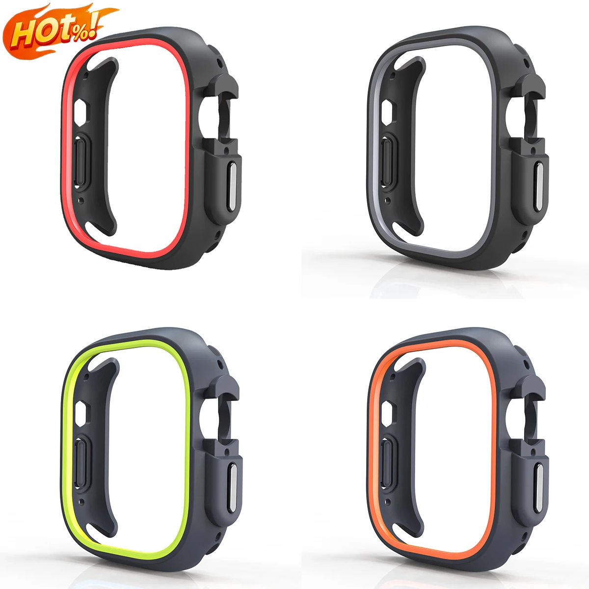 Durable TPU Protective Bumper Shell