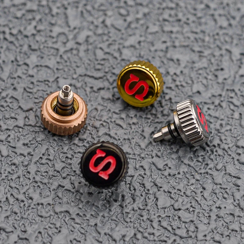 Seiko Nh35 Seiko Crown Skx007 Crown Screw-In Watch Crown Inciso Firmato 'S' Include Crown Tube Adatto Al Movimento Nh35 Nh36 7 S26