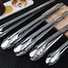 5/1Pcs Non-Slip Stainless Steel Food Tongs Salad Bread Clamps Cooking Tools Barbecue Meat Tongs Serving Clips Kitchen Gadgets 3