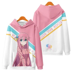 Bocchi The Rock Hoodies Hitori Nijika 3D Print Women Man Streetwear Oversized Pullovers Y2k Hoodie Sweatshirts Woman Clothing