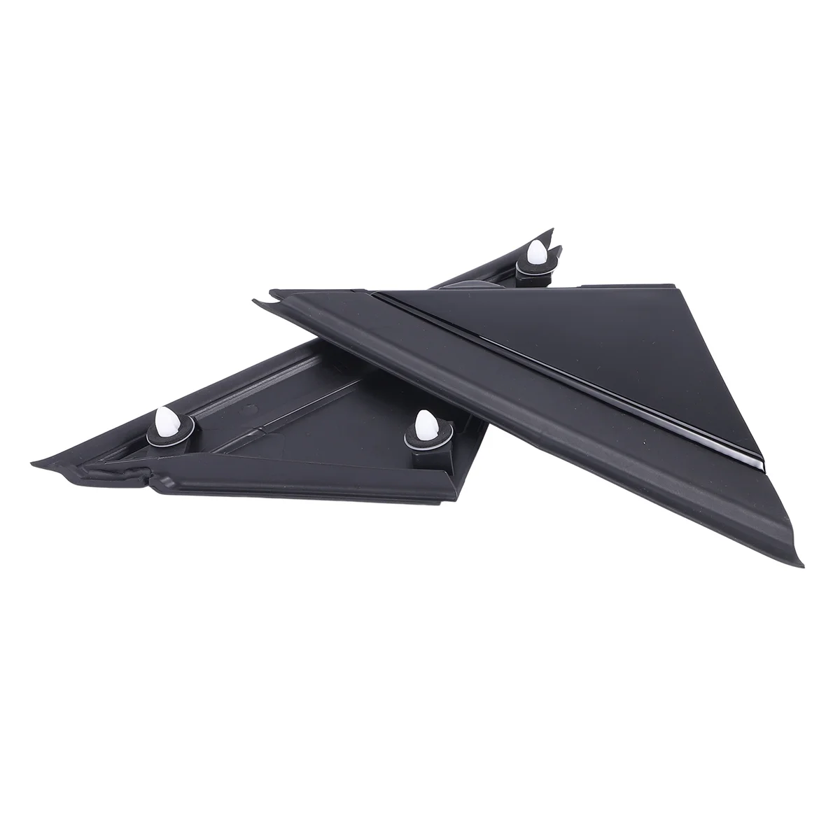 Copribandiera Specchietti Porta Per Fiat 500 2012-2017 - Nero ABS, Sostituto OE 1SH17KX7AA - Foto 2