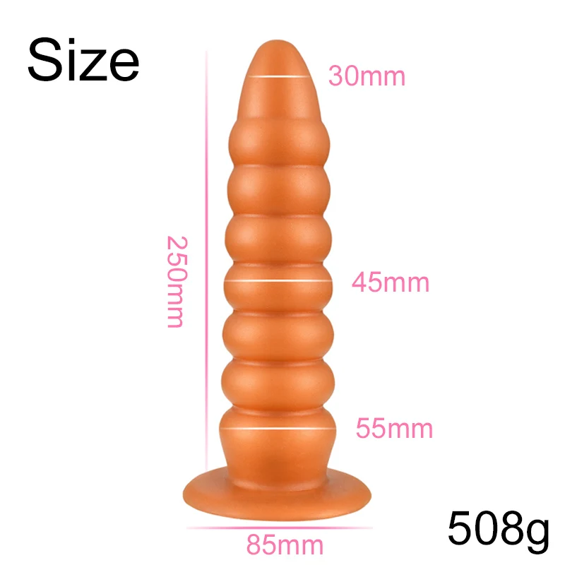Soft Plug Big Anal Sex Toys For Adults 18 Silicone Butt Plug Anal Beads Erotic Toys Buttplug Annal Dilator_voghion.com