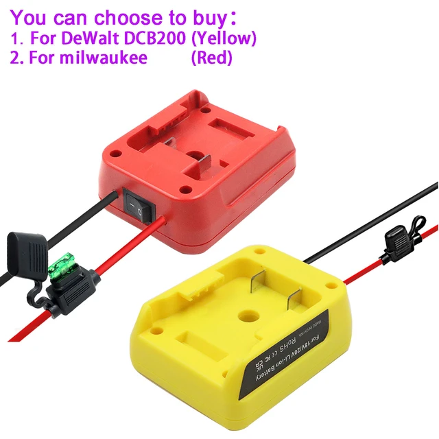 Black Decker 20v Battery Adapter Dewalt  Battery Convert Adapter Black  Decker - Power Tool Accessories - Aliexpress