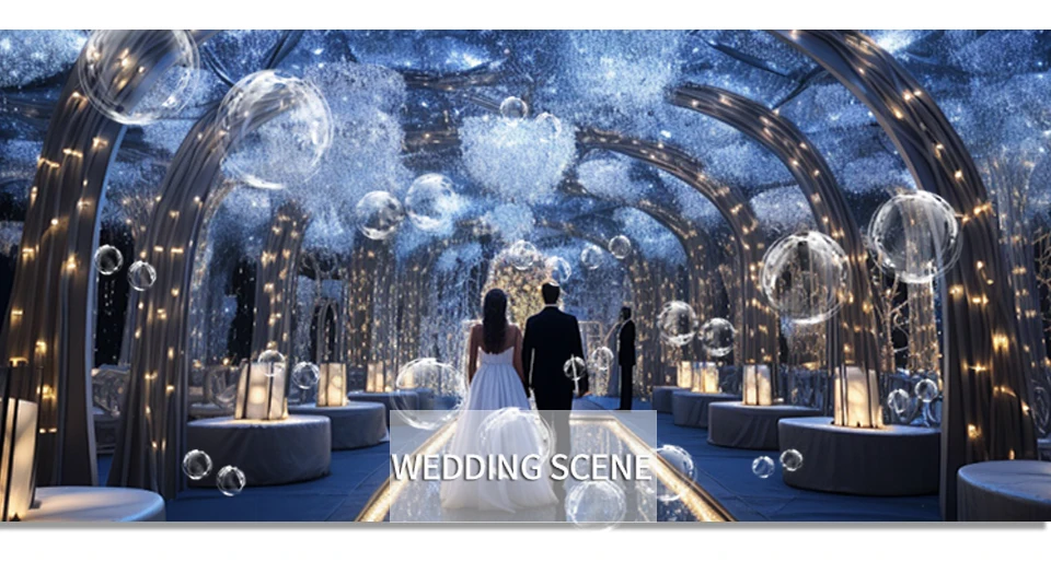 LED RGBW Bubble Machine DJ Outdoor 4In1 Bubble Machine DMX512 Stage Lighting Equ