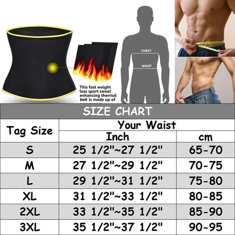 Men Waist Trainer Body Shaper Sauna Sweat Trimmer Belt Abdomen Reducer Fitness Belly Slimming Shapewear Corset body shaper,waist trainer